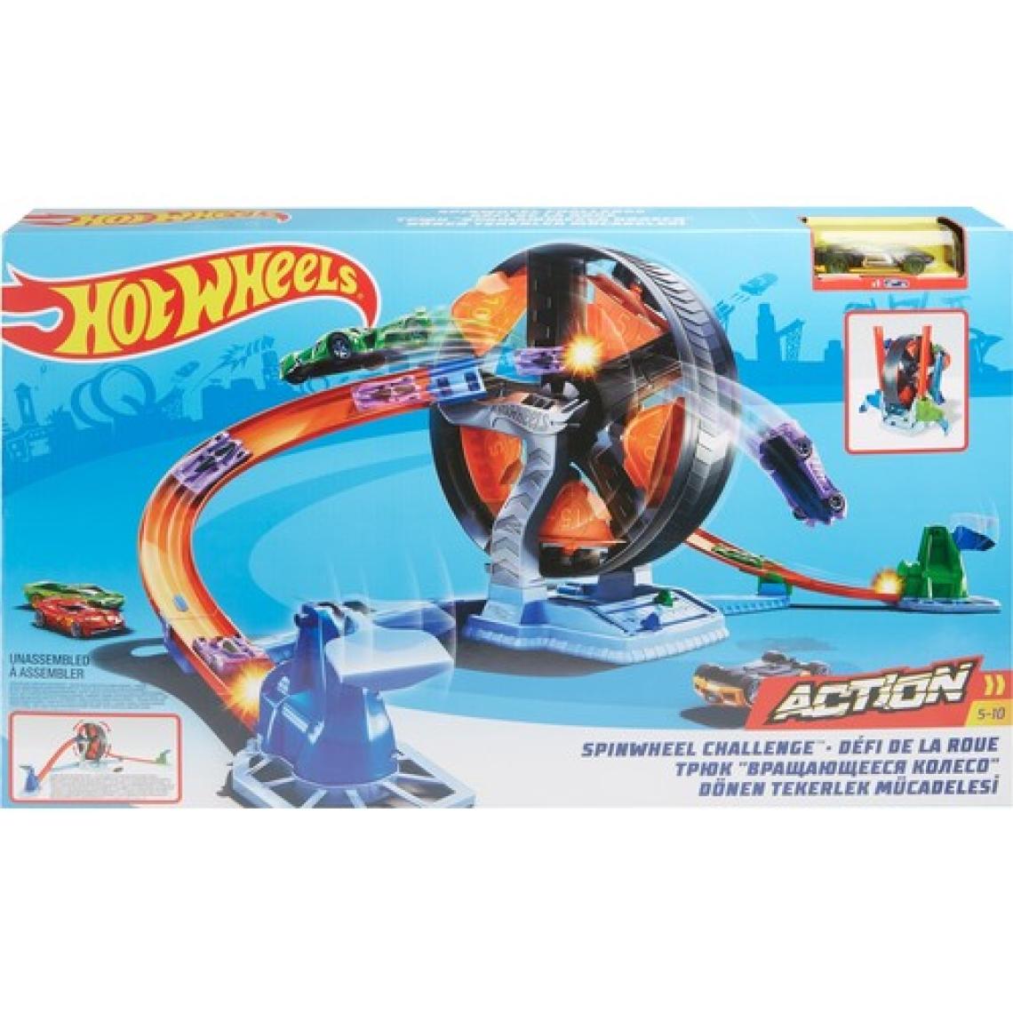 Hot Wheels Dönen Tekerlek Macerası Yarış Seti; 5 yaş ve üzeri; GJM77