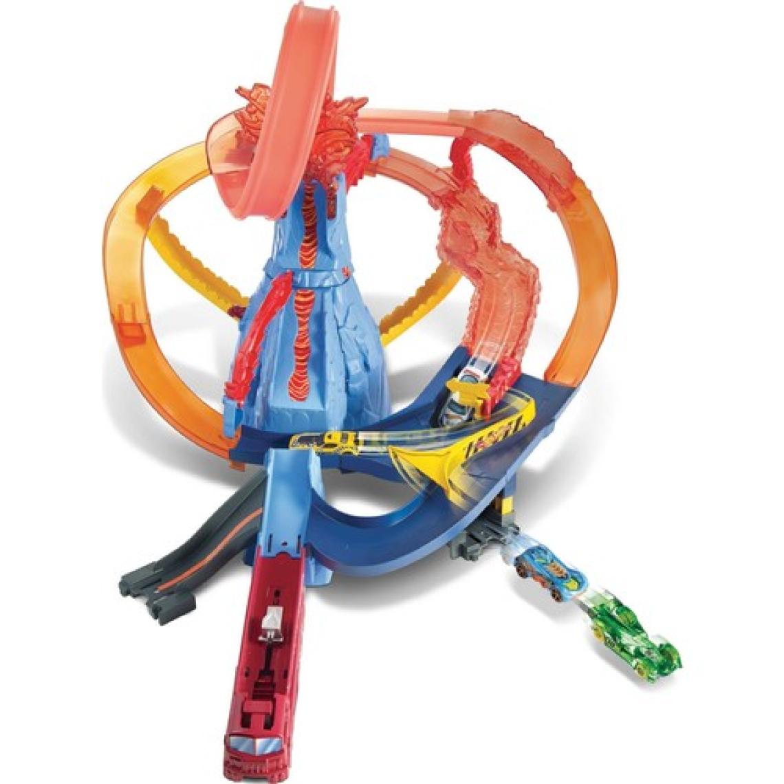 Hot Wheels Yanardağdan Kaçış Motorlu Pist Seti Ftd61