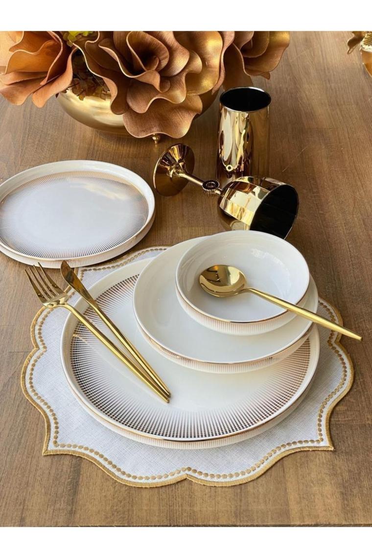 Deco Modern Point 24 Parça 6 Kişilik