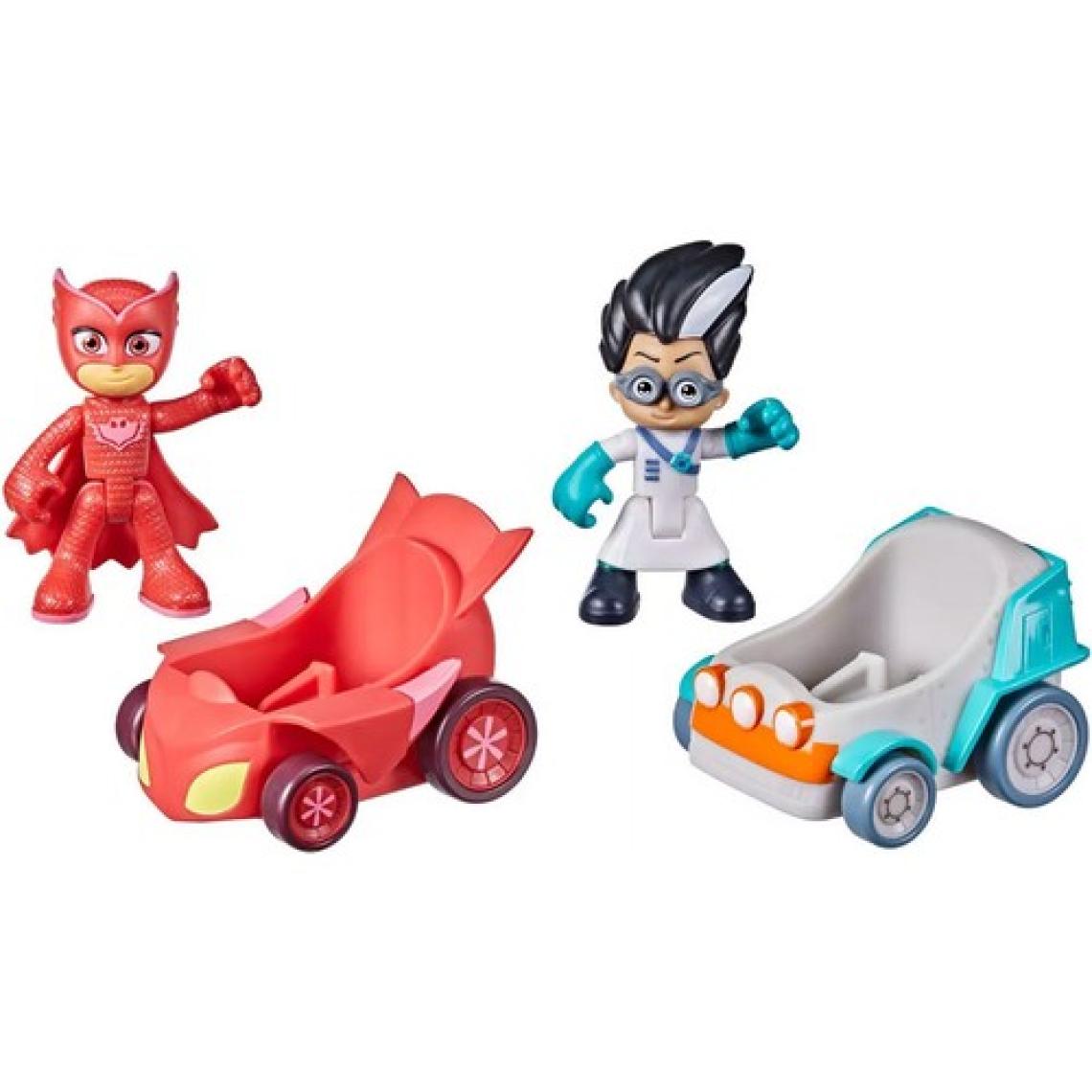Pj Masks Pj Maskeliler 2'li Figür ve Araç Seti Owlette-Romeo F2649-F2842