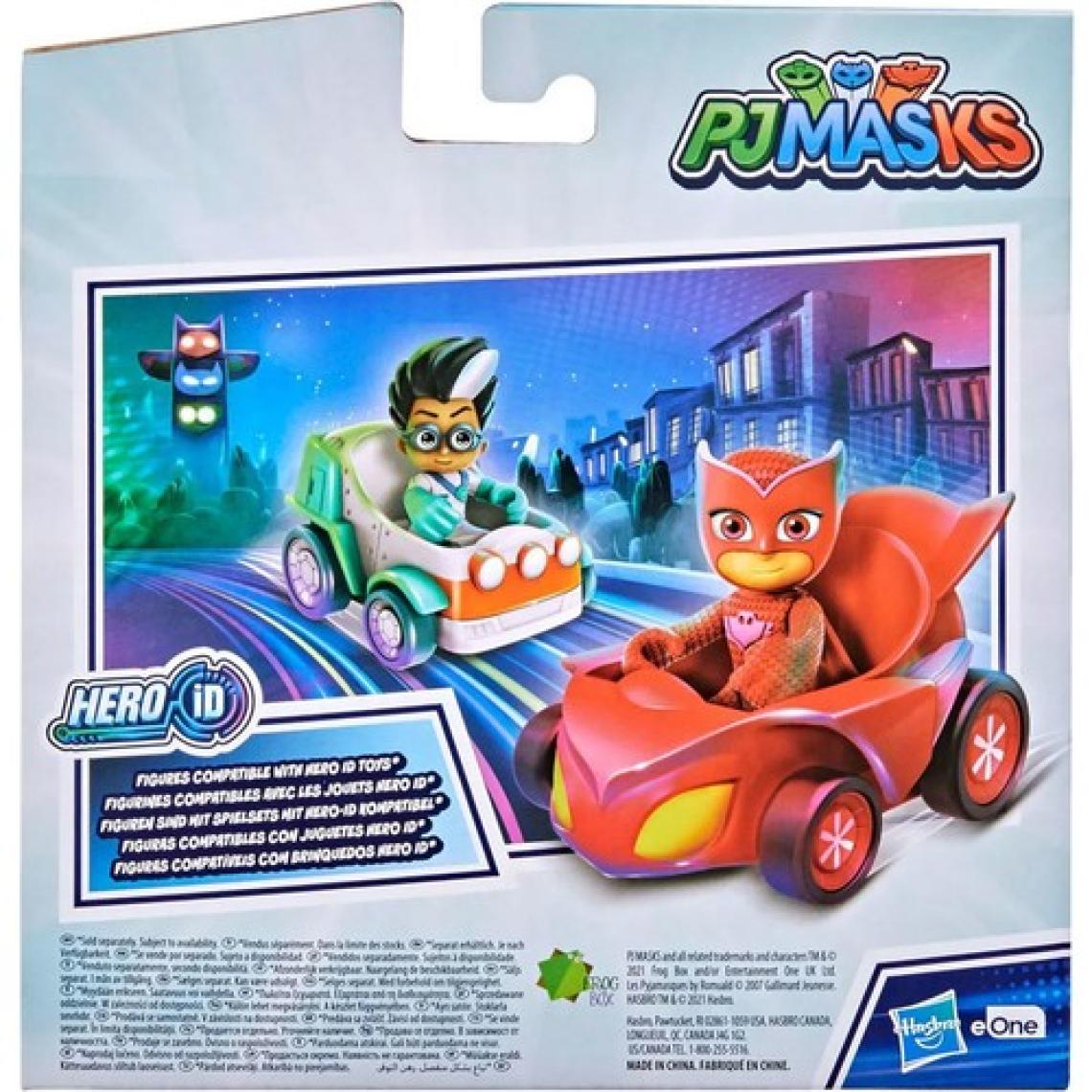 Pj Masks Pj Maskeliler 2'li Figür ve Araç Seti Owlette-Romeo F2649-F2842