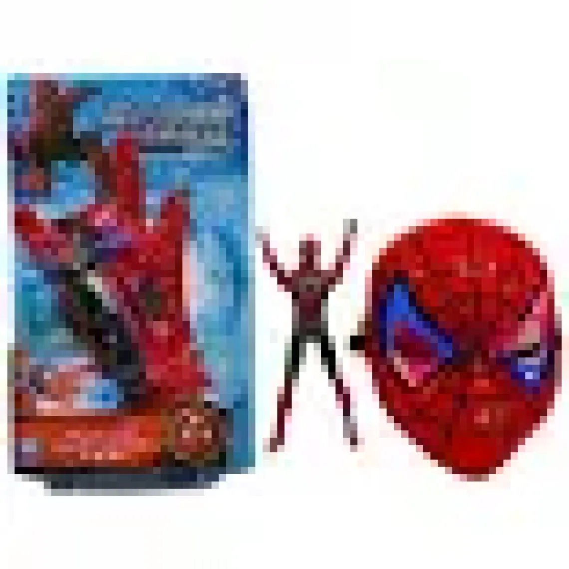 Marvel Spider-Man Ağ Atan Eldiven+Işıklı Maske cm Işıklı Figür 3 Lü Set Oyuncak