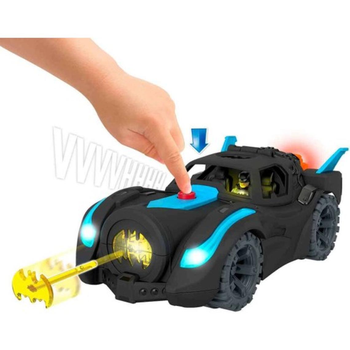 Fisher-Price Imaginext Dc Super Friends Batmobil, Işıklı ve Sesli, 3 Yaş ve Üzeri İçin Batman Oyuncakları Hgx96