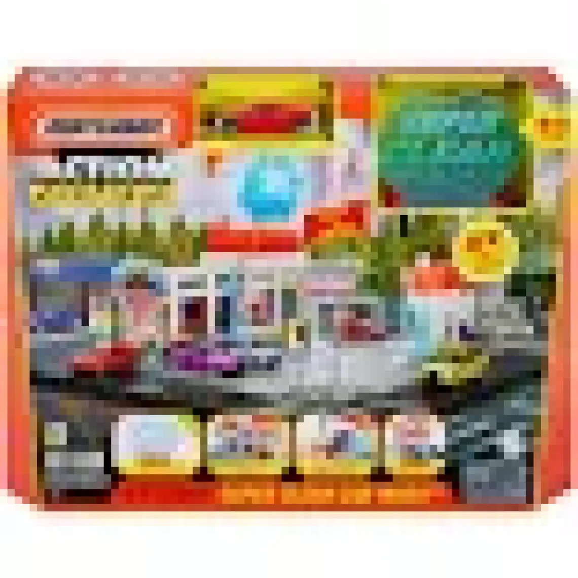 Matchbox Aksiyon Sürücüleri Süper Oto Yıkama Oyun Seti, 3 yaş ve üzeri, HNJ54