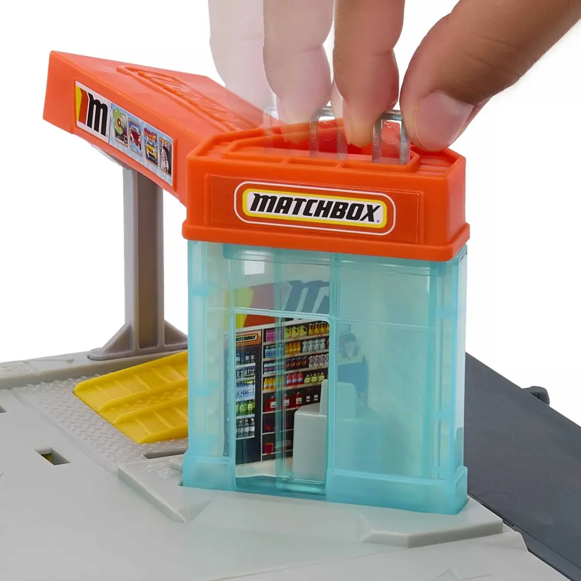 Matchbox Aksiyon Sürücüleri Süper Oto Yıkama Oyun Seti, 3 yaş ve üzeri, HNJ54