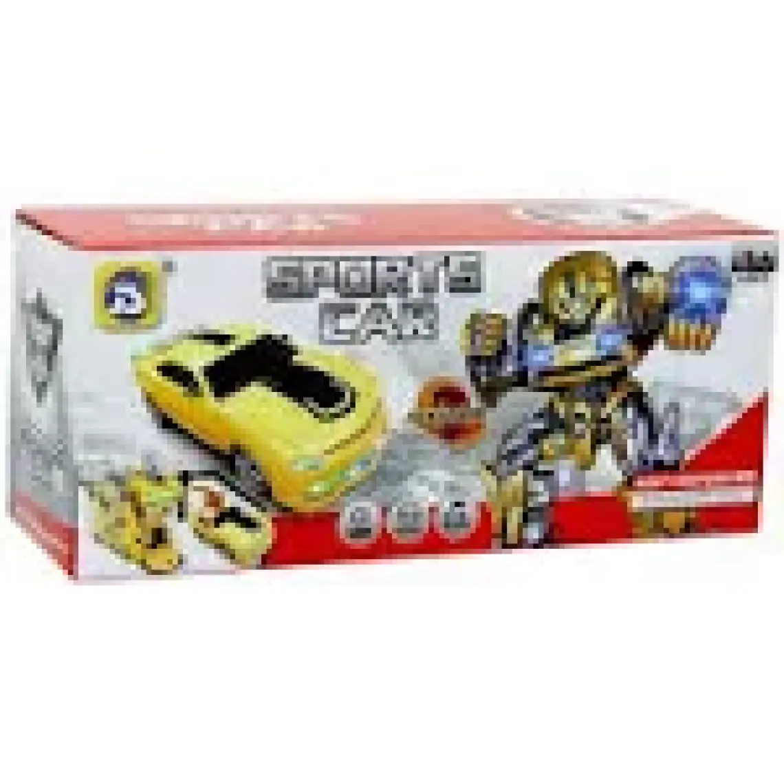 Can İthalat Sports Car Pilli Robota Dönüşen Araba