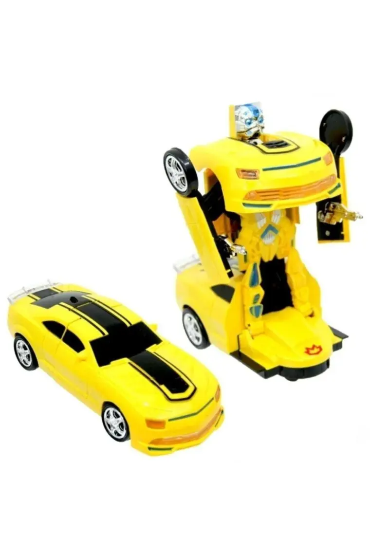 Can İthalat Sports Car Pilli Robota Dönüşen Araba