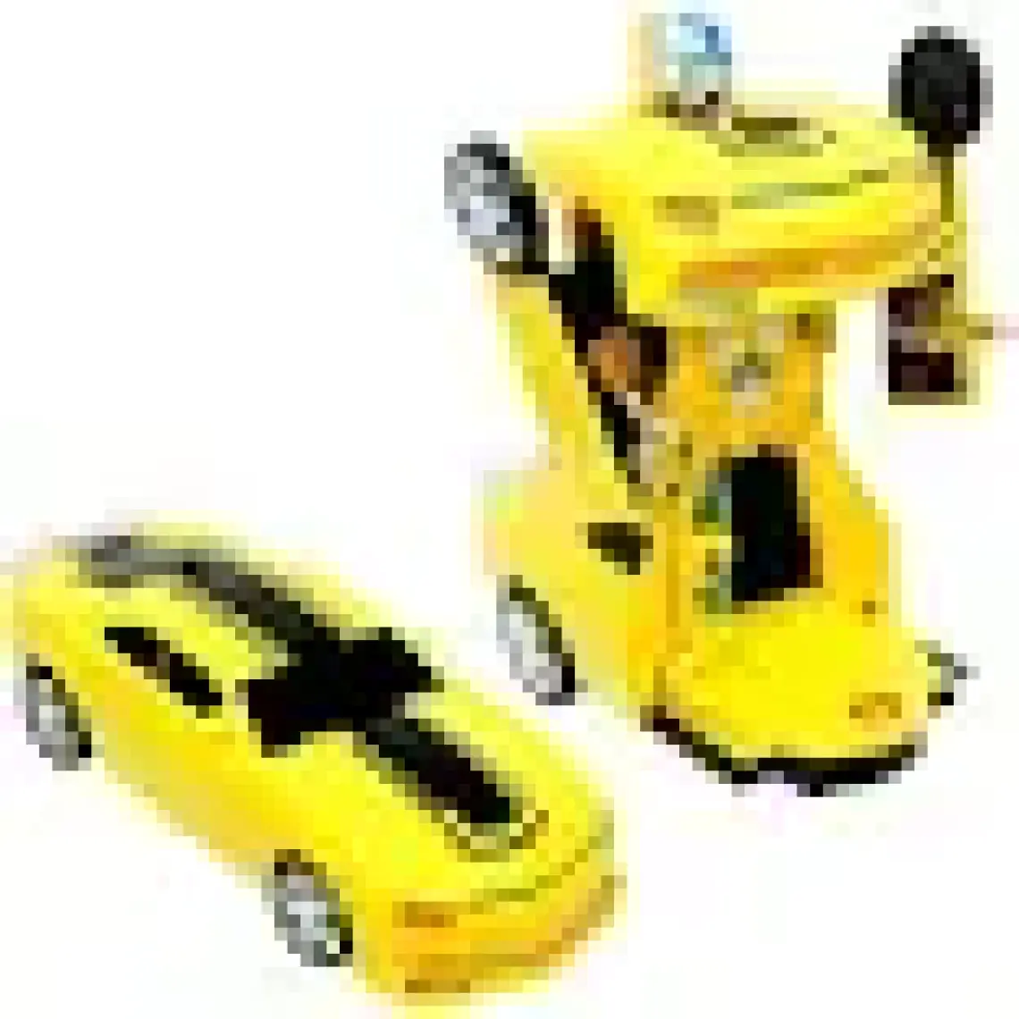 Can İthalat Sports Car Pilli Robota Dönüşen Araba