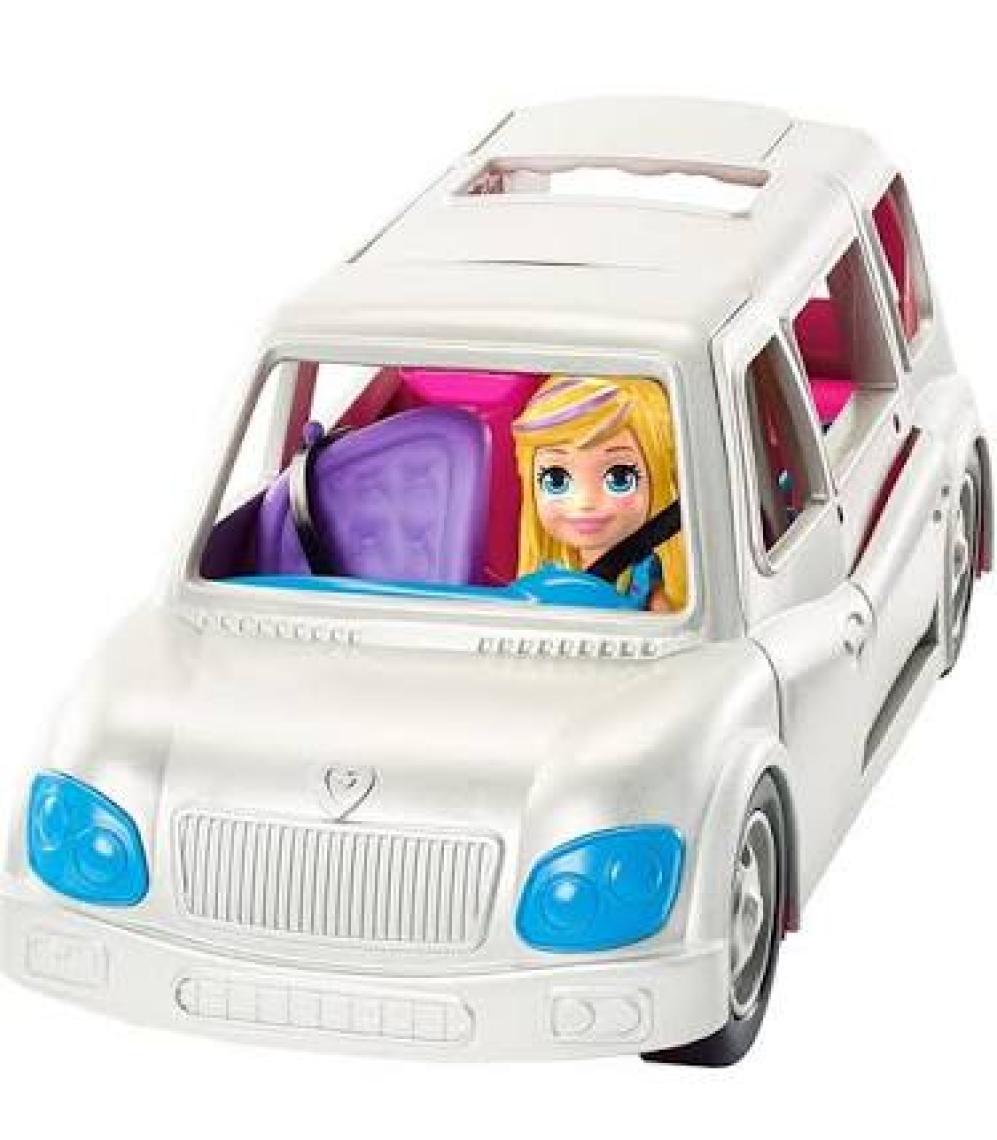 Polly Pocket Polly ve Beyaz Limuzin Oyun Seti