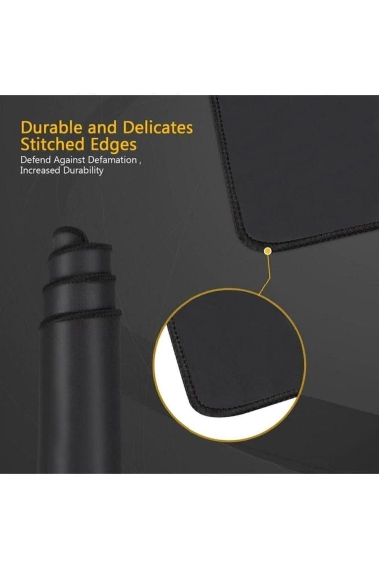 Oyuncu Mousepad 30*25cm Kaymaz Mause Ped Siyah