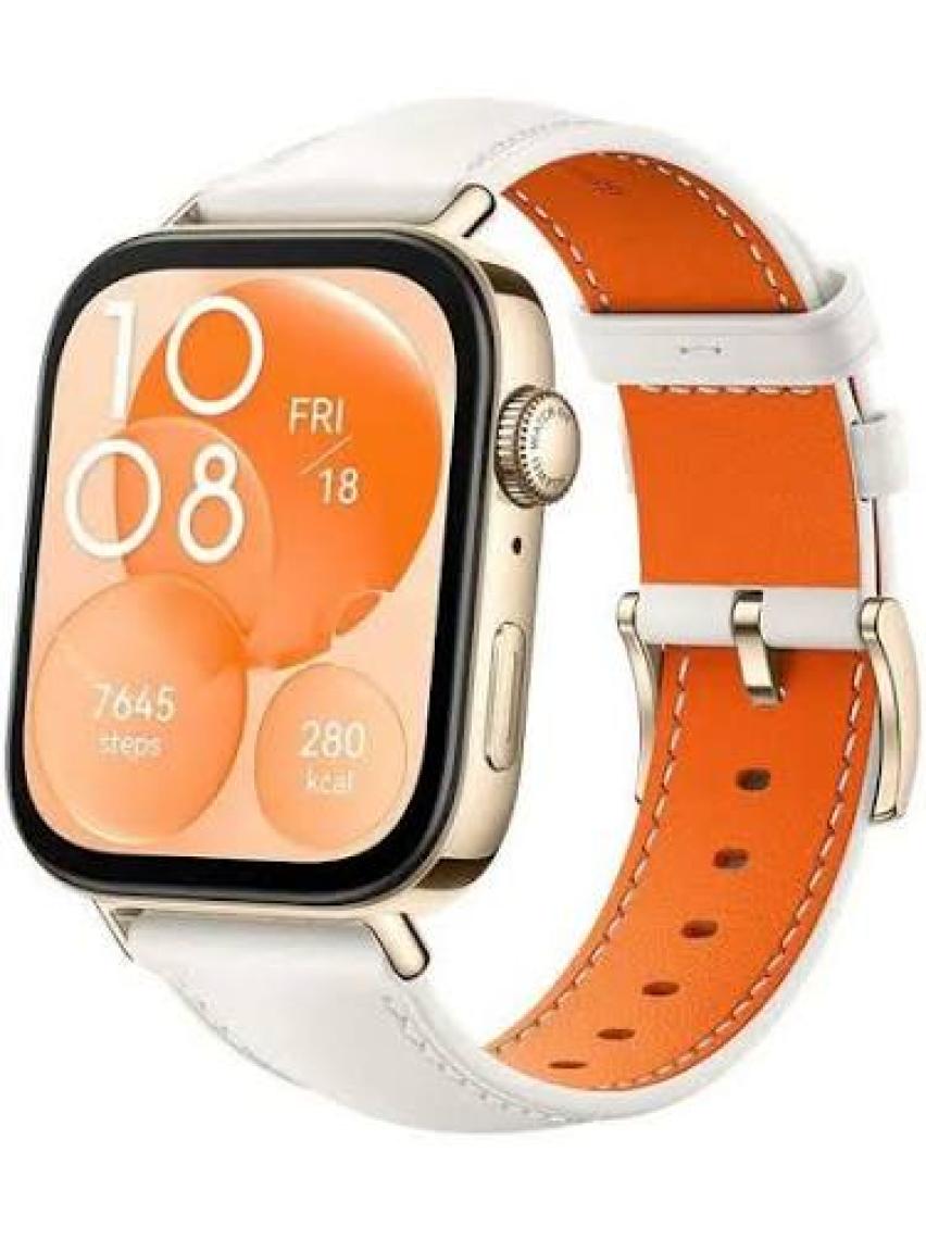 Huawei Watch Fit 3 - Beyaz Deri
