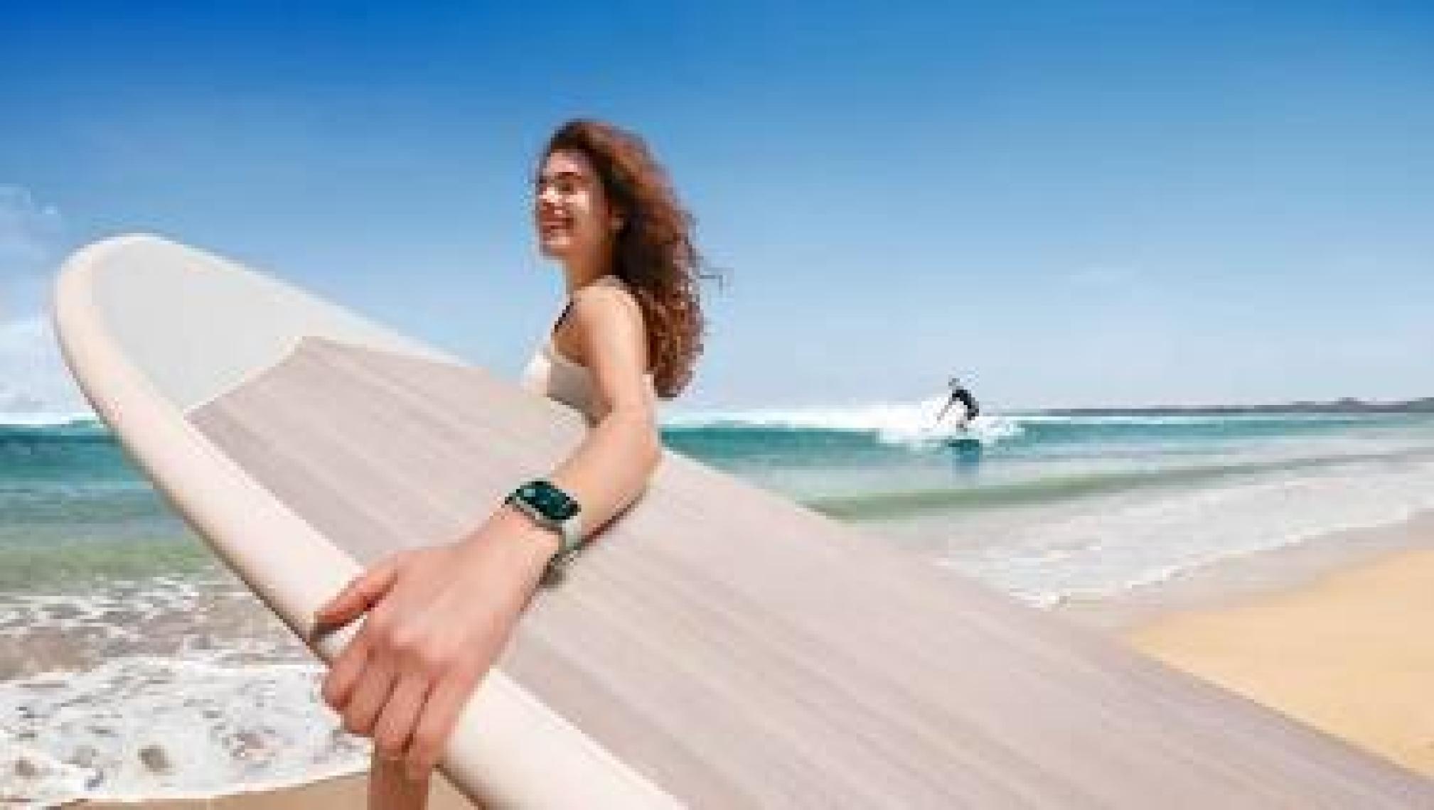 Huawei Watch Fit 3 - Beyaz Deri