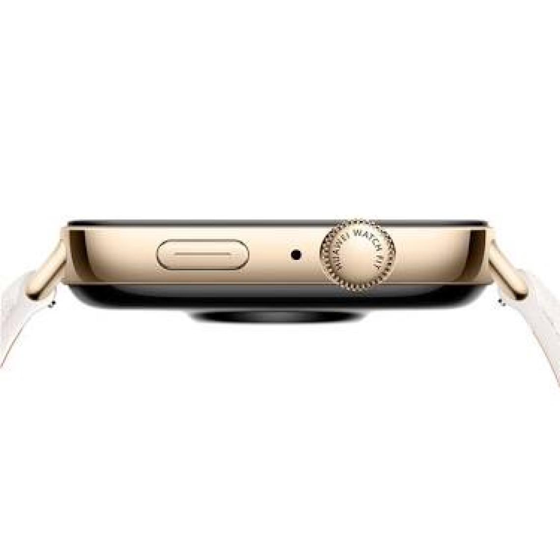 Huawei Watch Fit 3 - Beyaz Deri