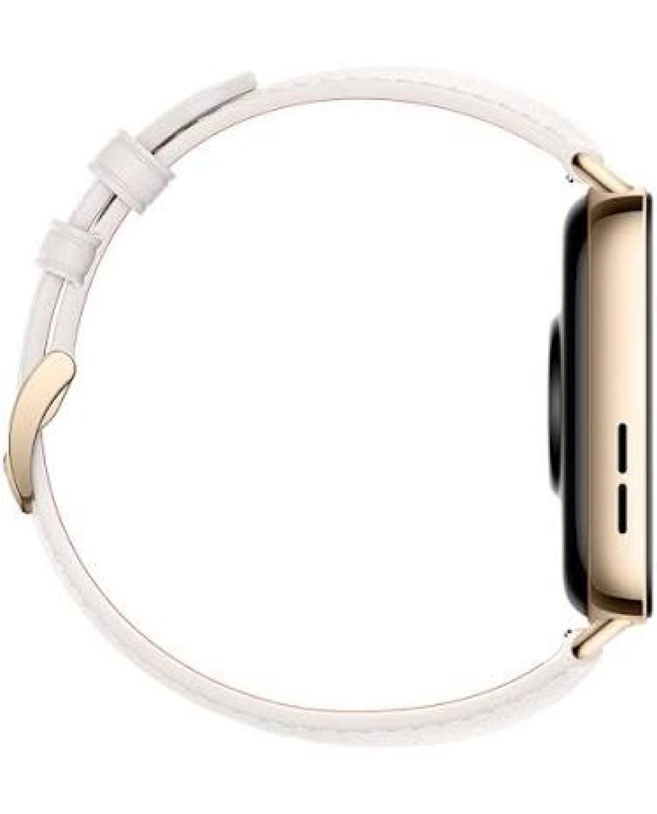 Huawei Watch Fit 3 - Beyaz Deri