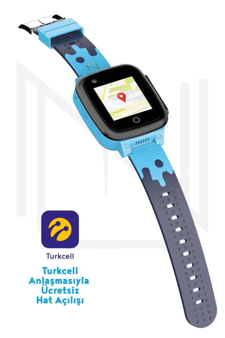 UZ Görüntülü Konuşma Özellikli Ve Gps Konum Takipli Akıllı Çocuk Saati (btk Kayıtlı)
