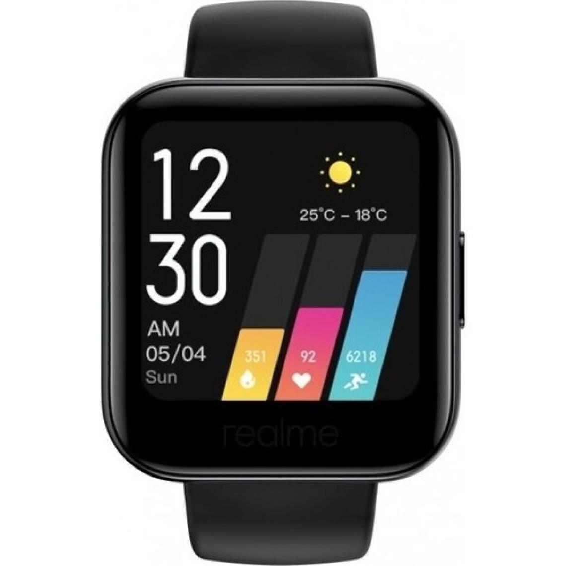 Realme Watch 36 mm Akıllı Saat - Siyah RMA161