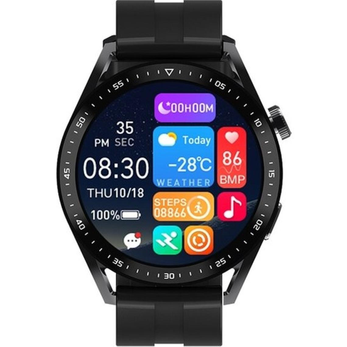 Mbois Hw3 Pro Bluetooth Çağrı Özellikli Akıllı Saat Siyah Tüm Akıllı Telefonlarla Uyumlu