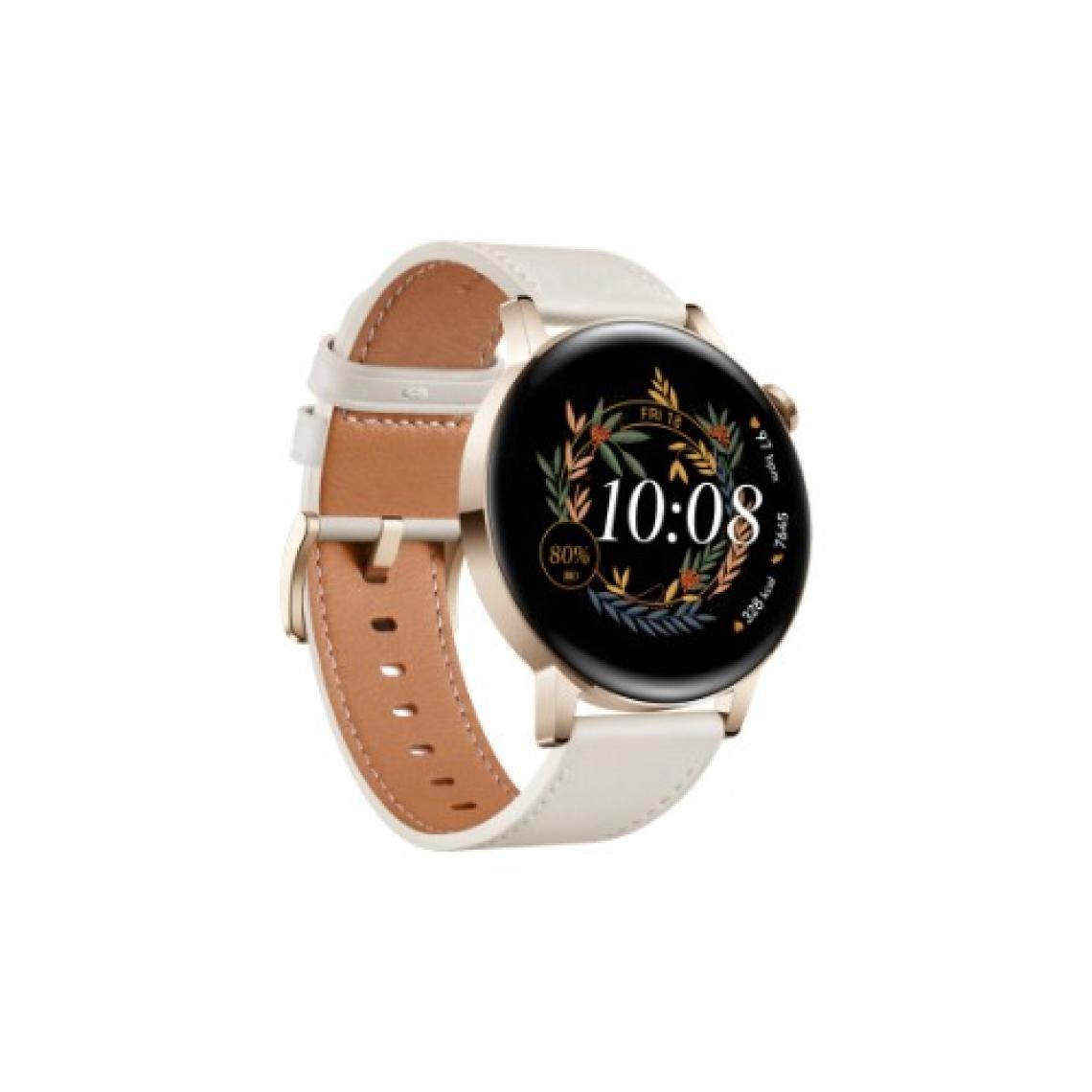 Huawei Watch GT 3 42mm Elegant Edition Beyaz Akıllı Saat