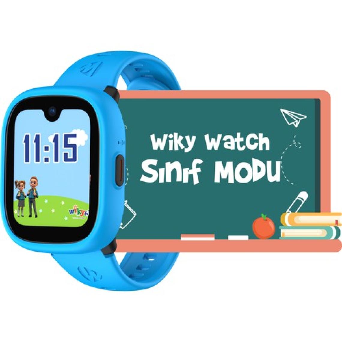 Wiky Watch 5 Plus Çocuk Akıllı Saat - Görüntülü Arama Mavi