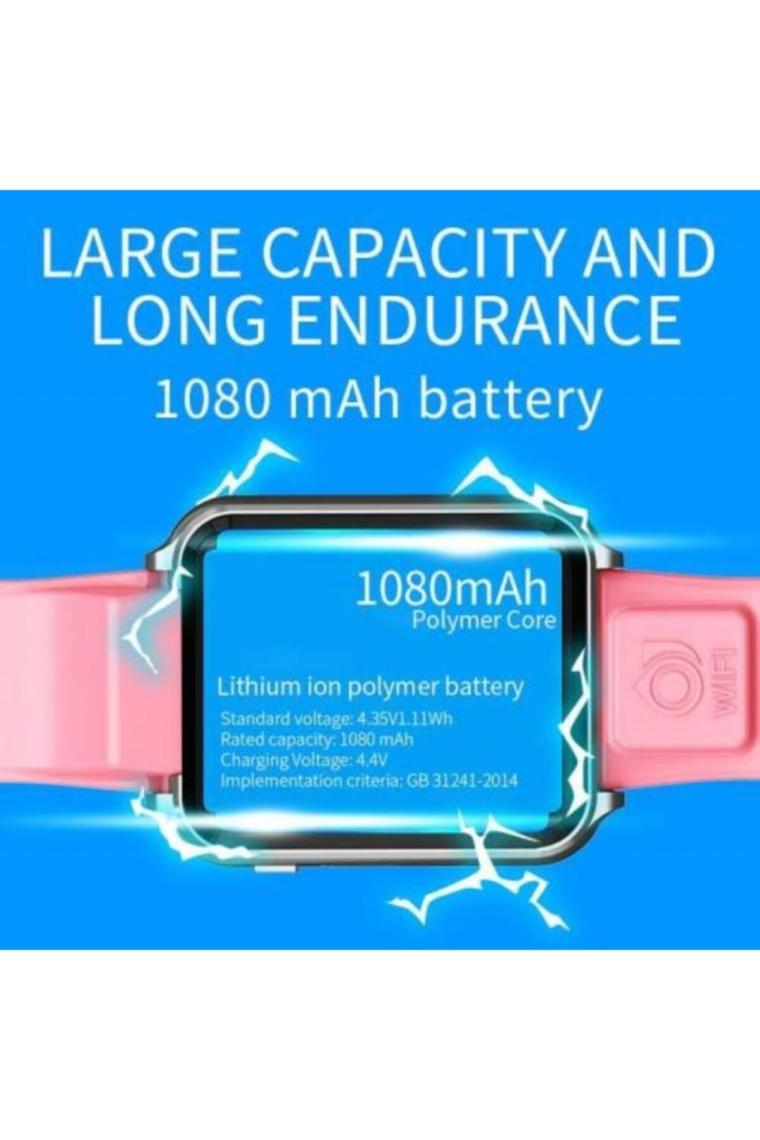 Teknofonik G-17 W5S Pembe Akıllı Çocuk Saati