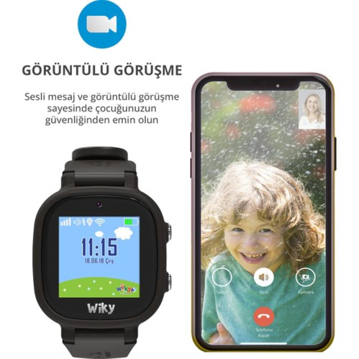 Wiky Watch 5e Sim Kartlı Akıllı Çocuk Saati