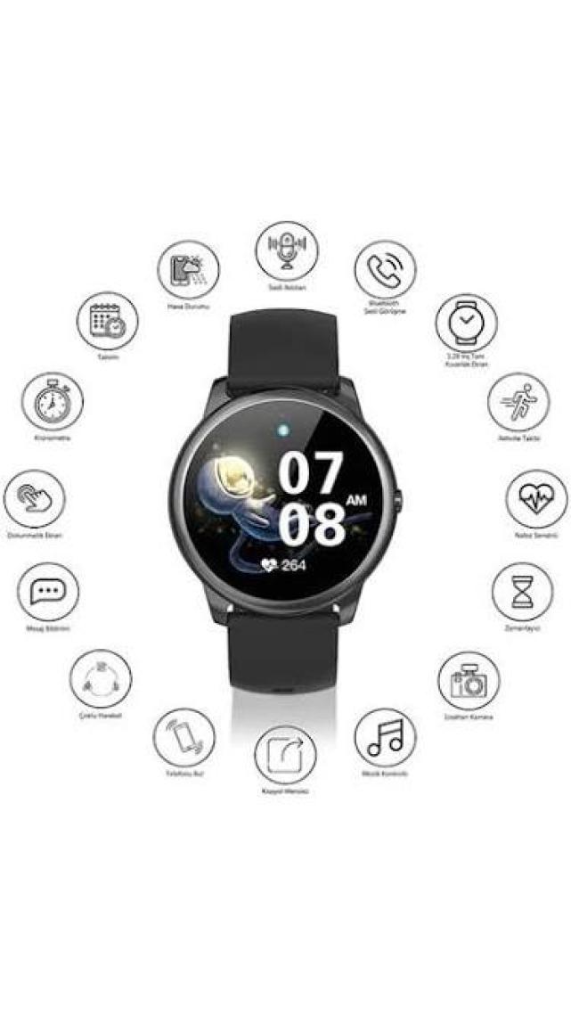 Daniel Klein Akıllı Saat Unisex Aktif Arama Konuşma Modu - Smart R7