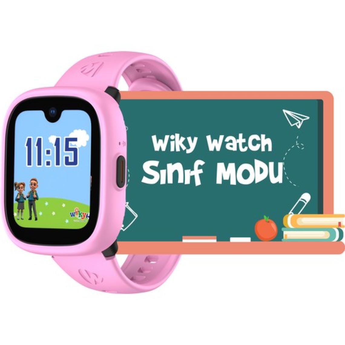 Wiky Watch 5 Plus Akıllı Çocuk Saati - Görüntülü Arama Pembe