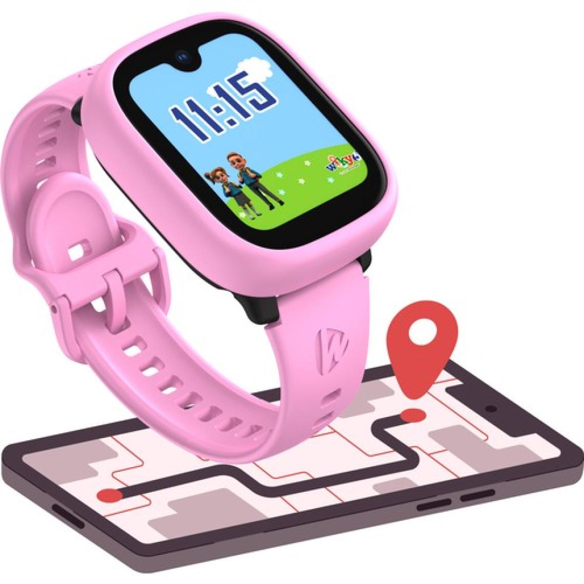 Wiky Watch 5 Plus Akıllı Çocuk Saati - Görüntülü Arama Pembe