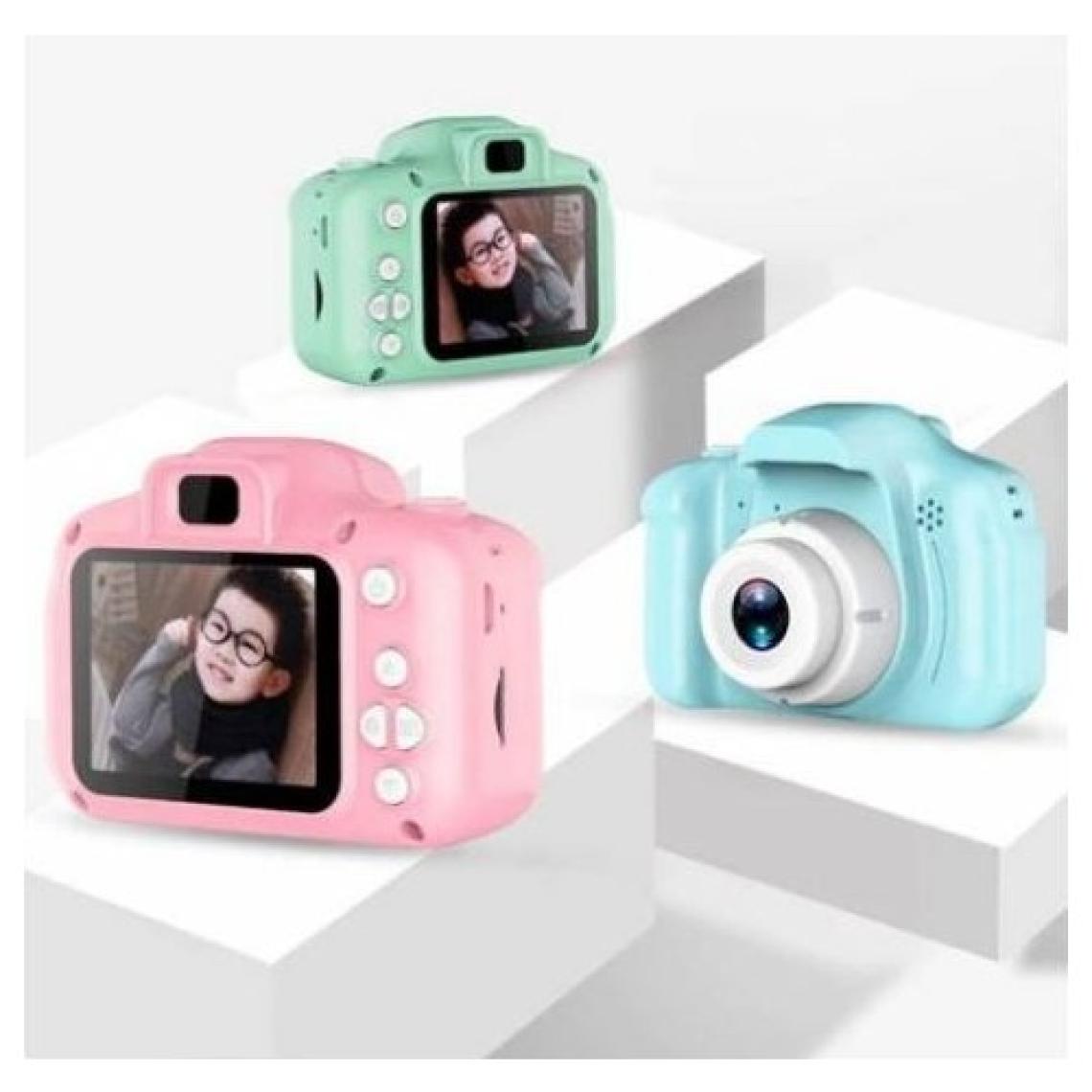 Qasul Çocuklar Için Mini Hd 1080P Dijital Fotoğraf Makinesi - 5 Oyun Yüklüegitici Fotoğraf Makinesi 8gb Sd Kart Dahil