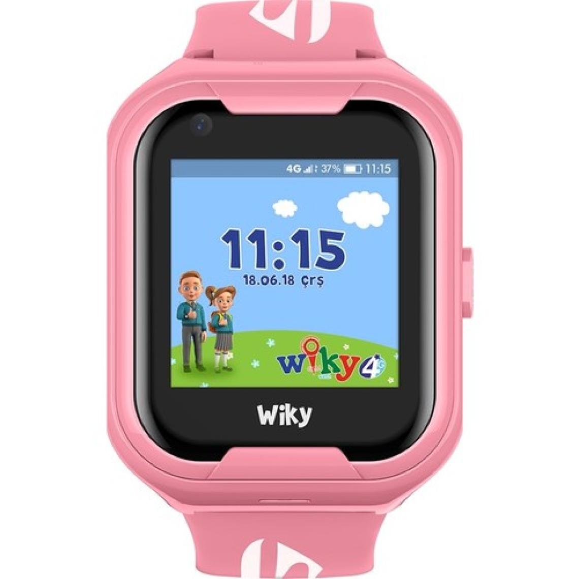 Wiky Watch 4G Görüntülü Konuşma Pembe Akıllı Çocuk Saati