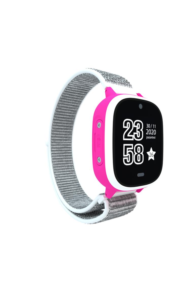 Bilicra Vision Açık Pembe Akıllı Çocuk Saati