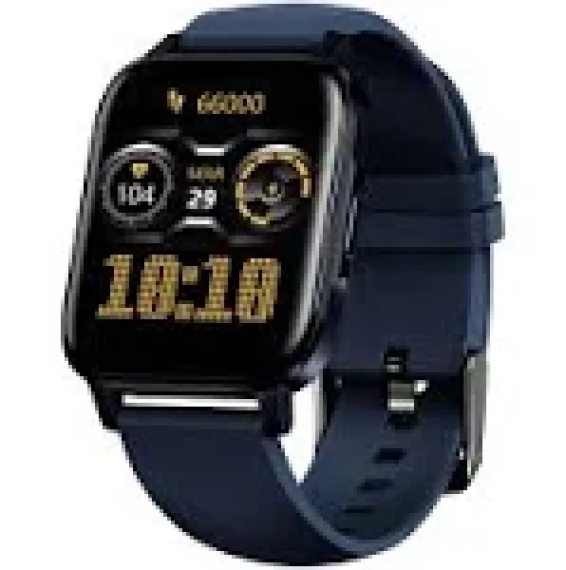C4U K1 Akıllı Saat - IP68 - Mavi - (Android ve iPhone Uyumlu)