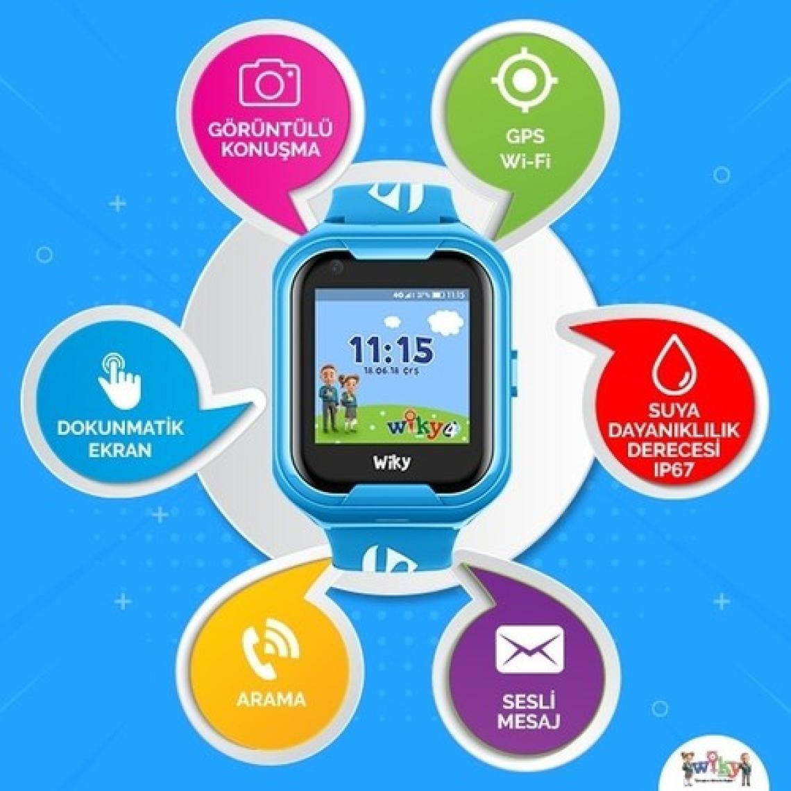 Wiky Watch 4G Görüntülü Konuşma Akıllı Çocuk Saati