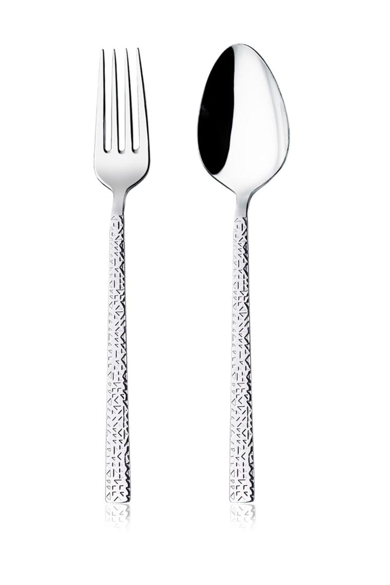 Hira Kristal 60 Parça Kutulu Çatal, Kaşık, Bıçak Takımı