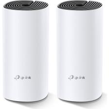 TP-Link Deco M4 (2-Pack) | Wi-Fi 5 Mesh Sistemi | AC1200 Mbps Hız | Fiber Uyumlu | Çift Bant | Gigabit Port | 100 Cihaz | 260 m² Kapsama Alanı | WPA3 | Mobil Uygulama ile Kolay Kurulum
