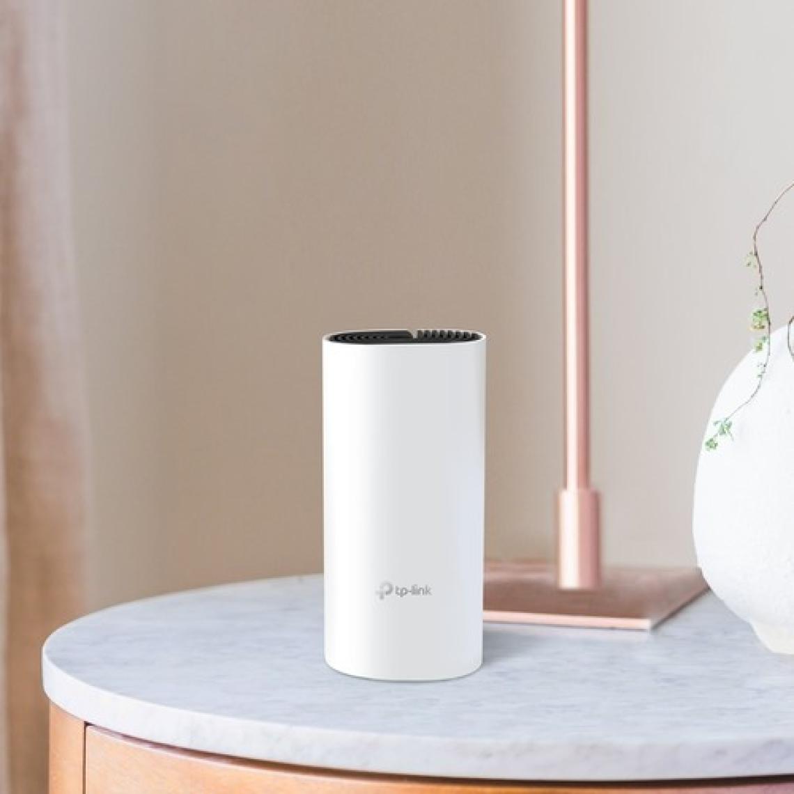 TP-Link Deco M4 (2-Pack) | Wi-Fi 5 Mesh Sistemi | AC1200 Mbps Hız | Fiber Uyumlu | Çift Bant | Gigabit Port | 100 Cihaz | 260 m² Kapsama Alanı | WPA3 | Mobil Uygulama ile Kolay Kurulum