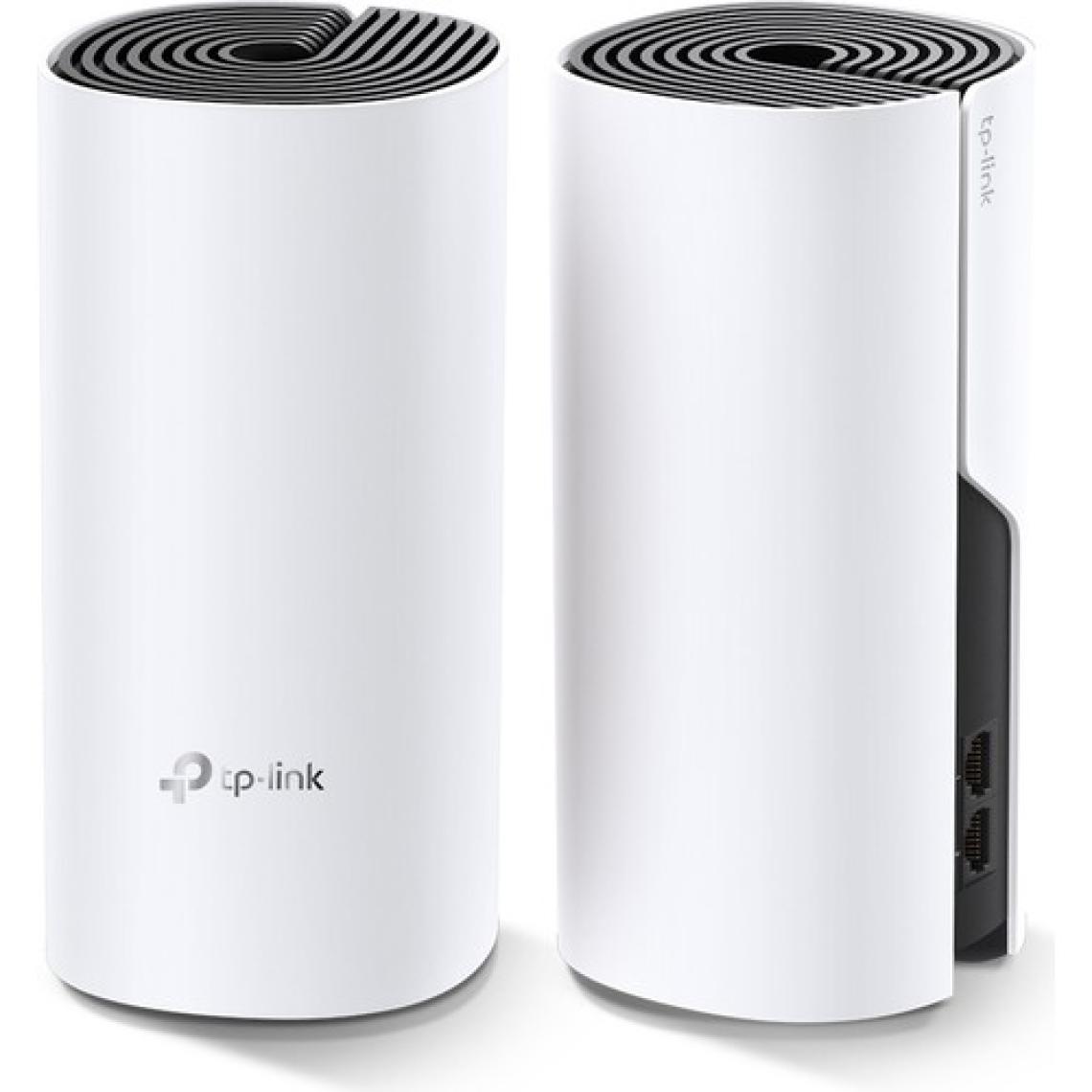 TP-Link Deco M4 (2-Pack) | Wi-Fi 5 Mesh Sistemi | AC1200 Mbps Hız | Fiber Uyumlu | Çift Bant | Gigabit Port | 100 Cihaz | 260 m² Kapsama Alanı | WPA3 | Mobil Uygulama ile Kolay Kurulum