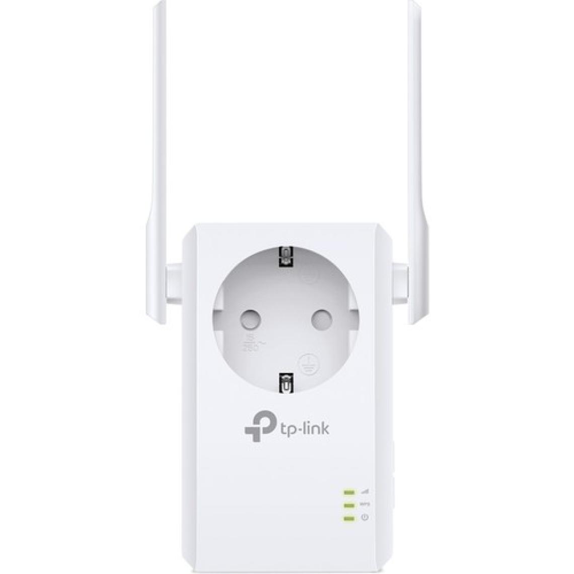 TP-Link TL-WA860RE | Wi-Fi 4 Menzil Genişletici | N300 Mbps | Priz Soketli Tasarım | 2 Harici Anten | Kolay Kurulum | Access Point Modu | Tüm Modem ve Router Modelleri ile Uyumludur
