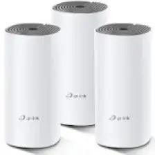 TP-Link Deco E4 (3-Pack) | Wi-Fi 5 Mesh Sistemi | AC1200 Mbps Hız | Fiber Uyumlu | Çift Bant | 100 Mbps Port | 100 Cihaz Desteği | 370 m² Kapsama | WPA3 | Mobil Uygulama ile Kolay Kurulum