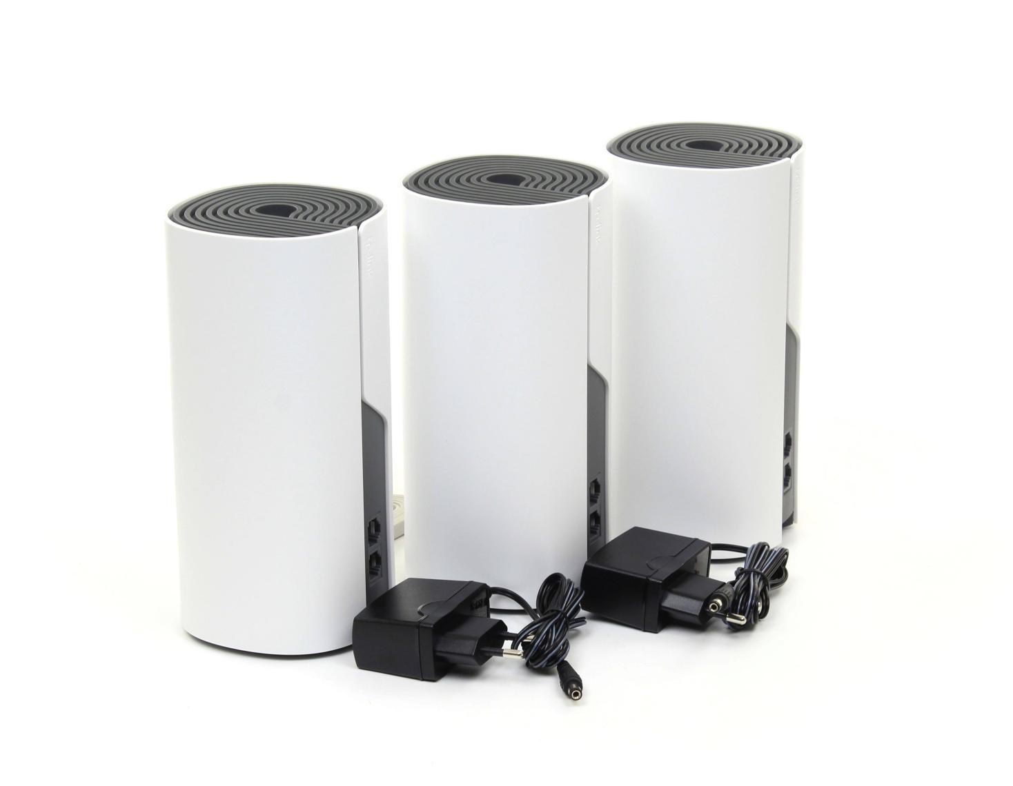TP-Link Deco E4 (3-Pack) | Wi-Fi 5 Mesh Sistemi | AC1200 Mbps Hız | Fiber Uyumlu | Çift Bant | 100 Mbps Port | 100 Cihaz Desteği | 370 m² Kapsama | WPA3 | Mobil Uygulama ile Kolay Kurulum