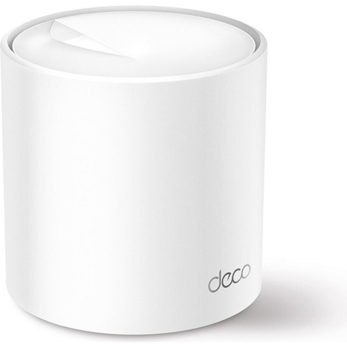 TP-Link Deco X60 (1-Pack) | Wi-Fi 6 Mesh Sistemi | AX5400 Mbps Hız | Fiber Uyumlu | Çift Bant | Gigabit Port | 150 Cihaz | 270 m² Kapsama | WPA3 | Mobil Uygulama ile Kolay Kurulum