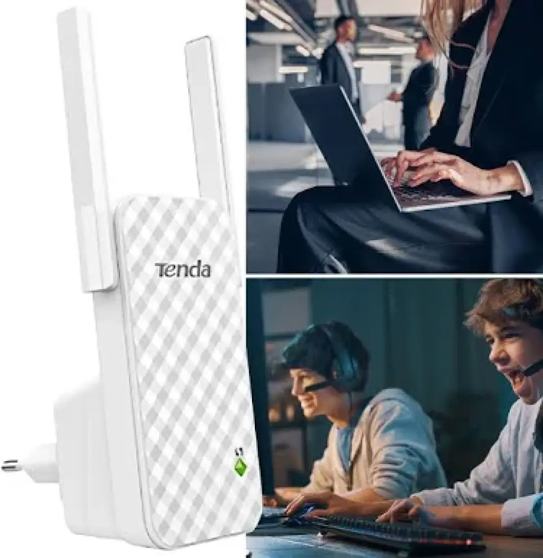 Tenda A9 Wireless N300 Alan Menzil Genişletici