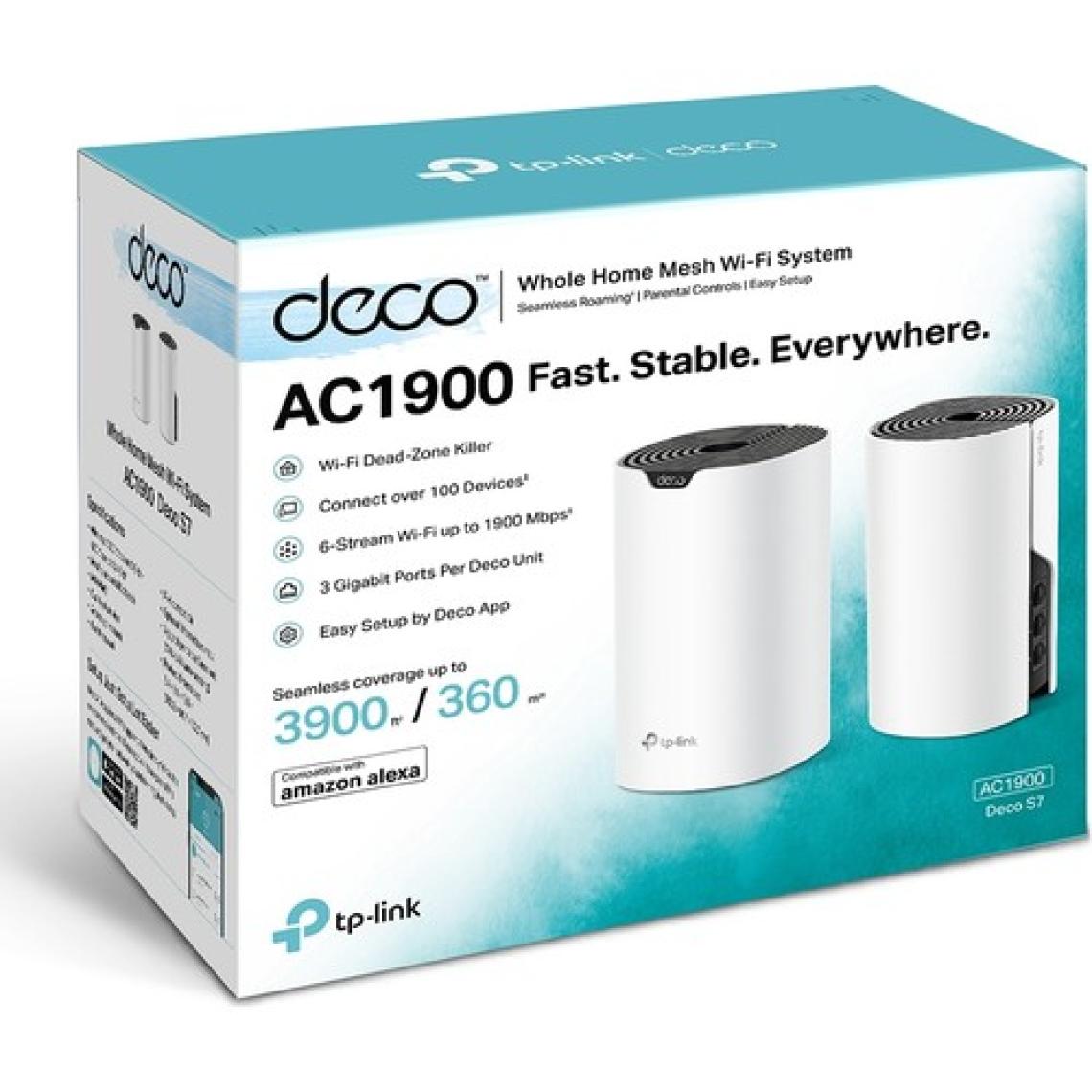 TP-Link Deco S7 1900 Mbps 2'li Router