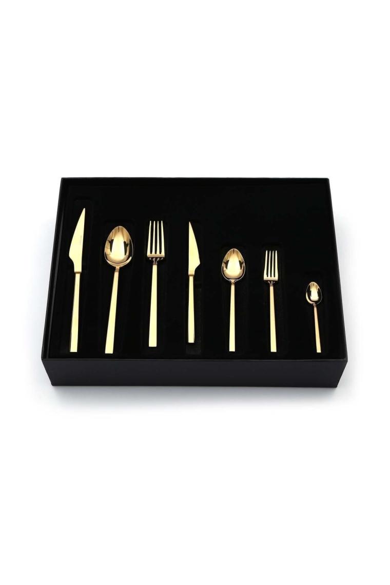 84 Parça Löwe Gold Çatal Kaşık Bıçak Seti