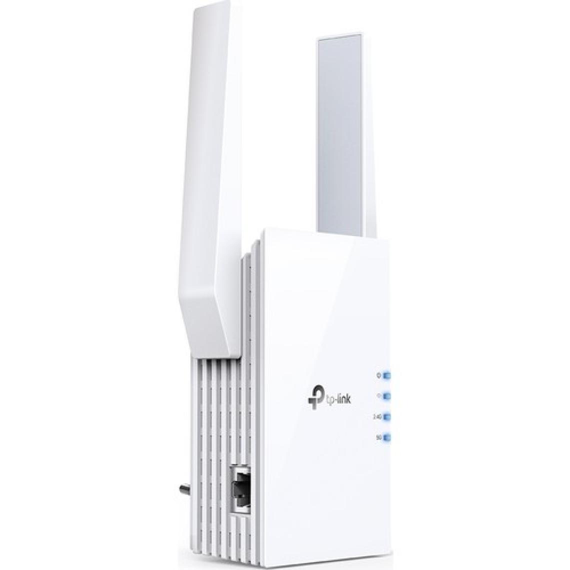 TP-Link RE605X, AX1800 Mbps, 1 Gigabit Bağlantı Noktası ve 2 Harici Anten, Dahili Access Point Modu ile Geniş Bant/Wi-Fi Güçlendirici/Hotspot, Wi-Fi 6 Menzil Genişletici