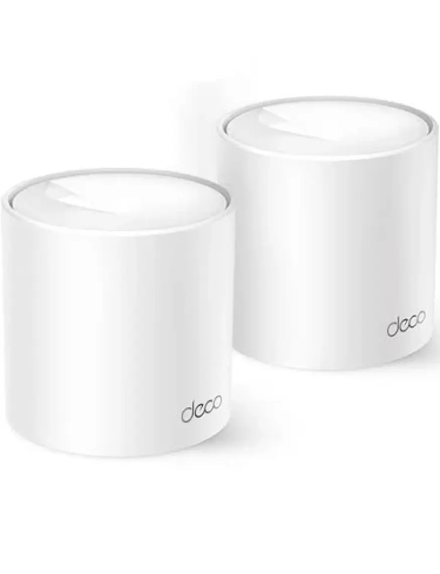 TP-Link Deco X10(3-pack), AX1500 Mbps, 520 m²'ye kadar Kapsama Alanı, 120 Cihaza Kadar Bağlantı, Gigabit Portlu, Mobil Uygulama ile Kolay Kurulum,Yapay Zeka Destekli Wi-Fi 6 Mesh Sistemi