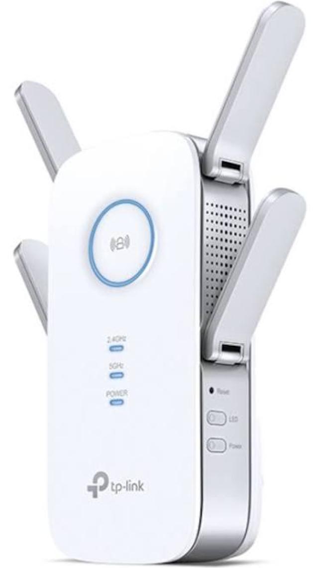 TP-Link RE650 | Wi-Fi 5 Menzil Genişletici | AC2600 Mbps | 1 Gigabit Port | Çift Çekirdek CPU | Access Point Modu | Dual Band | Tüm Modem ve Router Modelleri ile Uyumludur