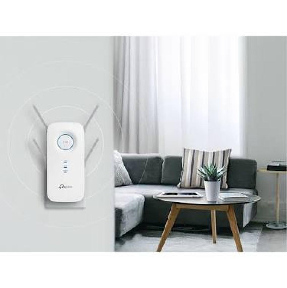 TP-Link RE650 | Wi-Fi 5 Menzil Genişletici | AC2600 Mbps | 1 Gigabit Port | Çift Çekirdek CPU | Access Point Modu | Dual Band | Tüm Modem ve Router Modelleri ile Uyumludur
