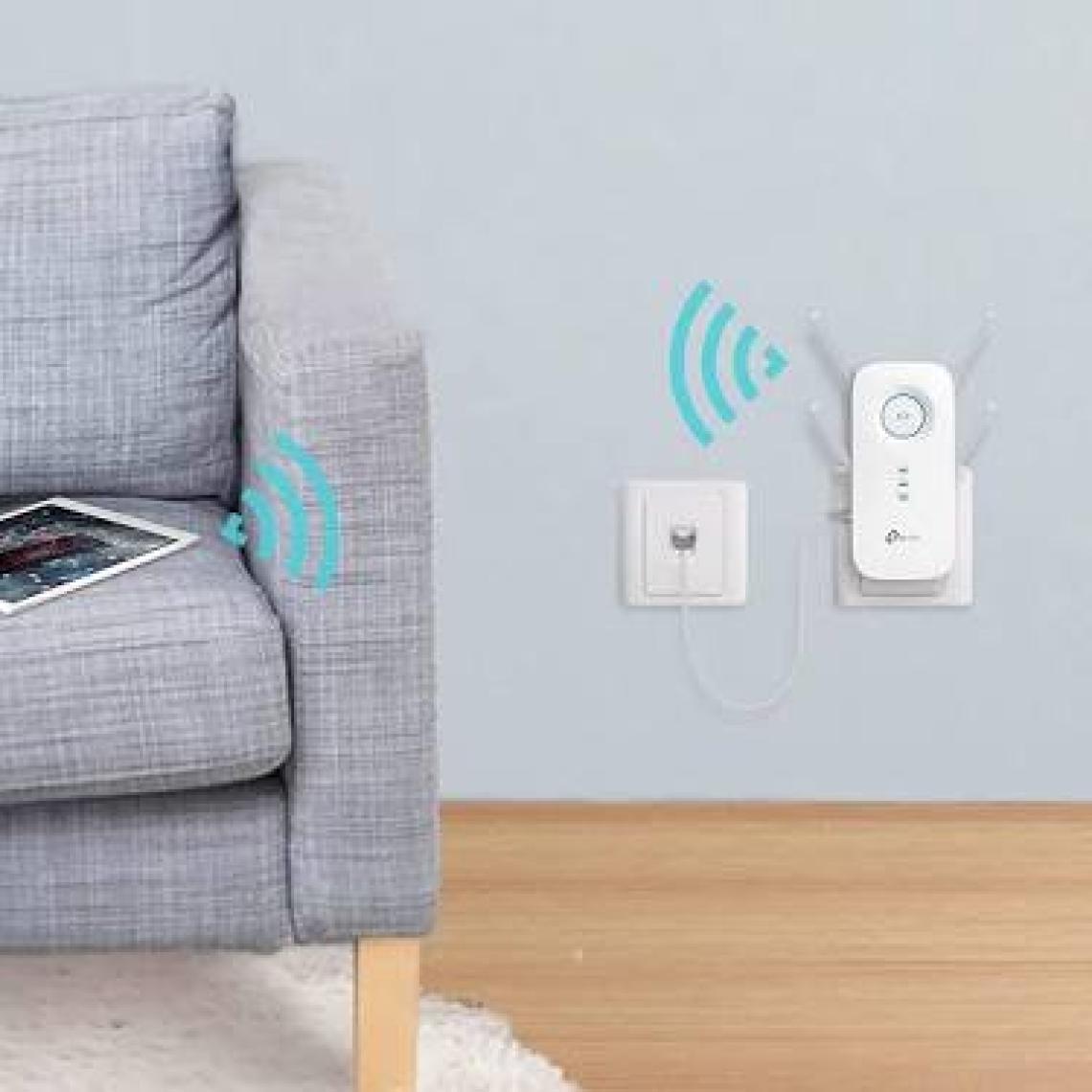 TP-Link RE650 | Wi-Fi 5 Menzil Genişletici | AC2600 Mbps | 1 Gigabit Port | Çift Çekirdek CPU | Access Point Modu | Dual Band | Tüm Modem ve Router Modelleri ile Uyumludur