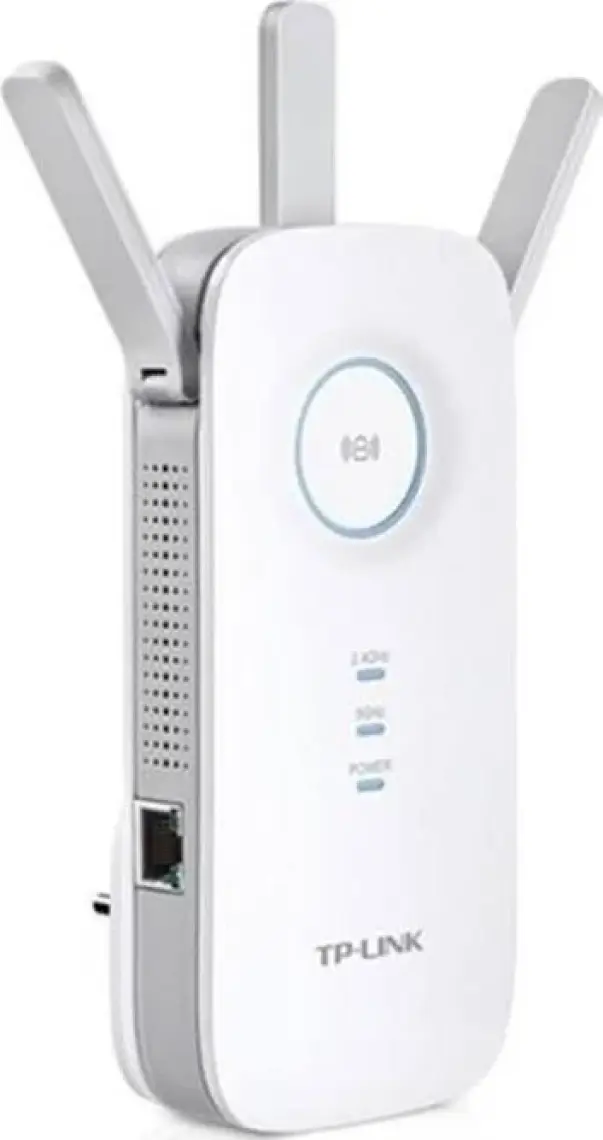 TP-Link RE450 | Wi-Fi 5 Menzil Genişletici | AC1750 Mbps | 1 Gigabit Port | 3 Harici Anten | Access Point Modu | Dual Band | Tüm Modem ve Router Modelleri ile Uyumludur
